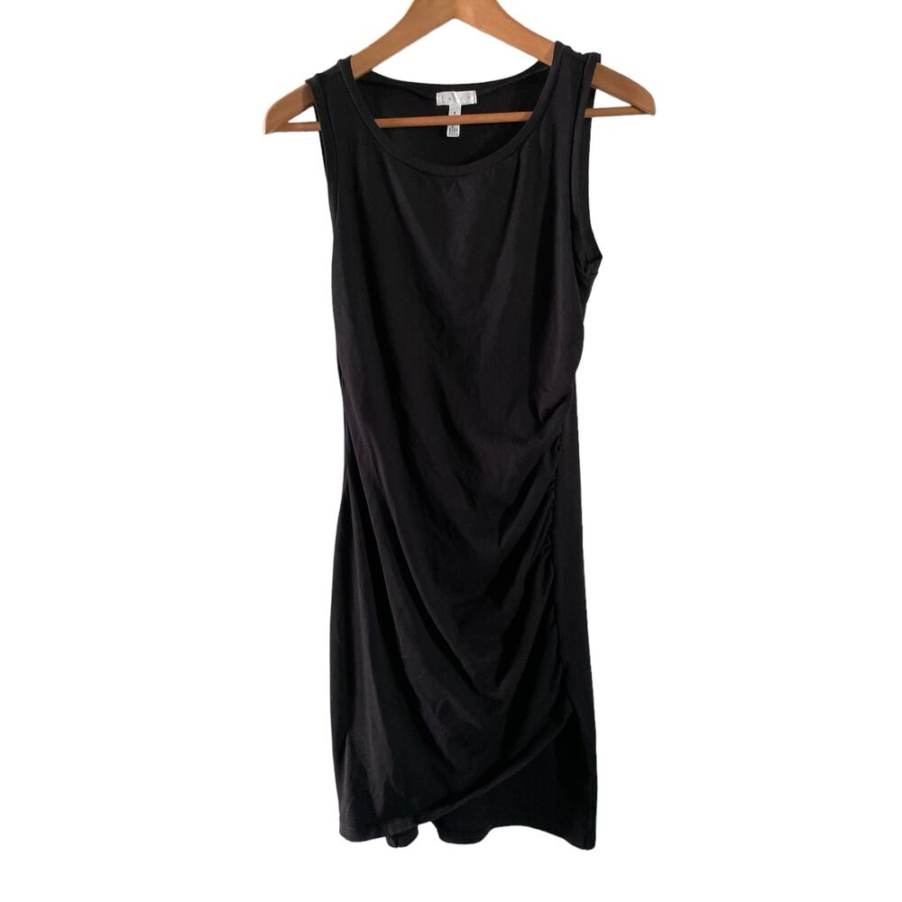 Leith Body-Con Ruched Sleeveless Women's Black Dress Size M